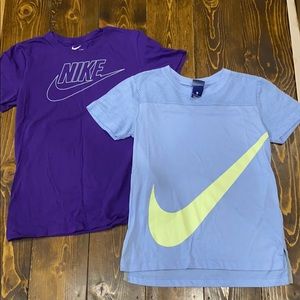 2 Nike shirts